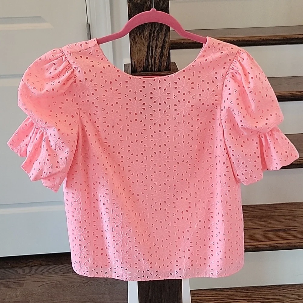 Lilly Pulitzer Shaila Eyelet Blouse